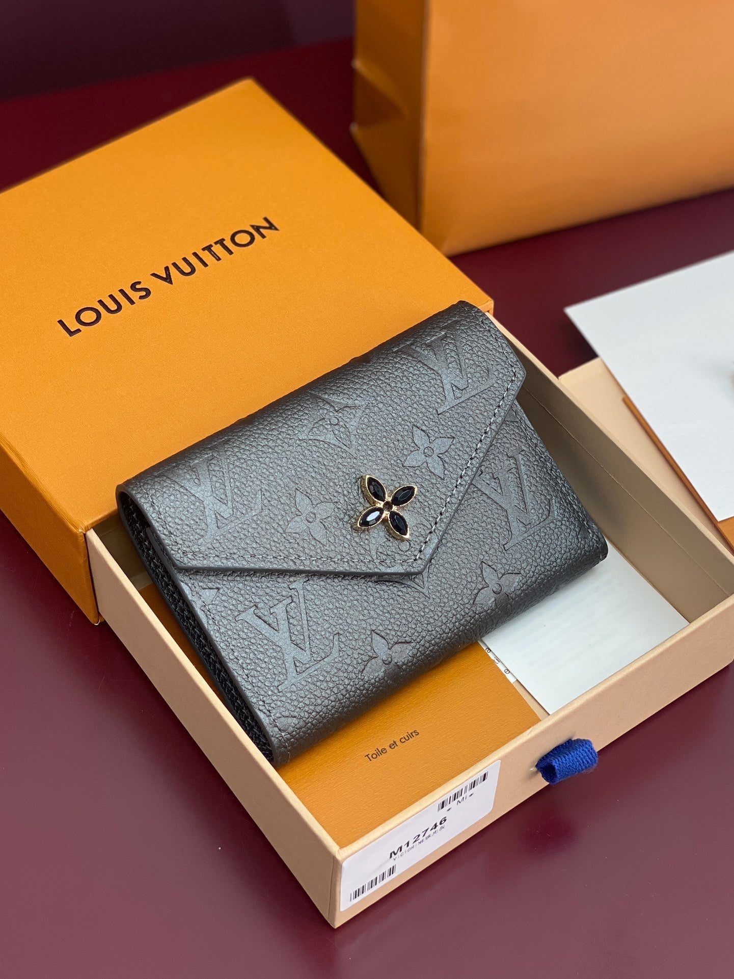 Victorine Wallet – Monogram Empreinte Leather