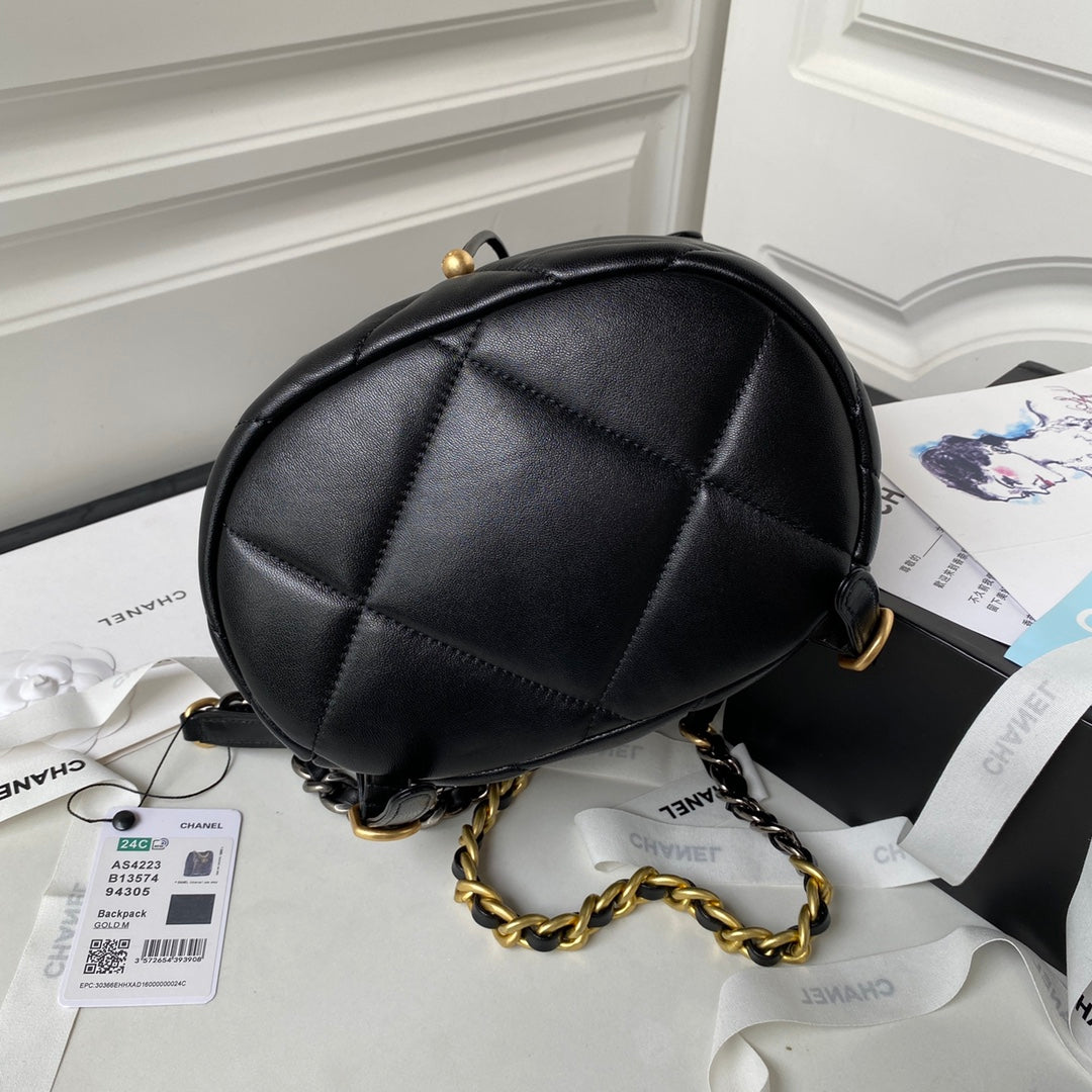 Quilted Lambskin 19 Backpack