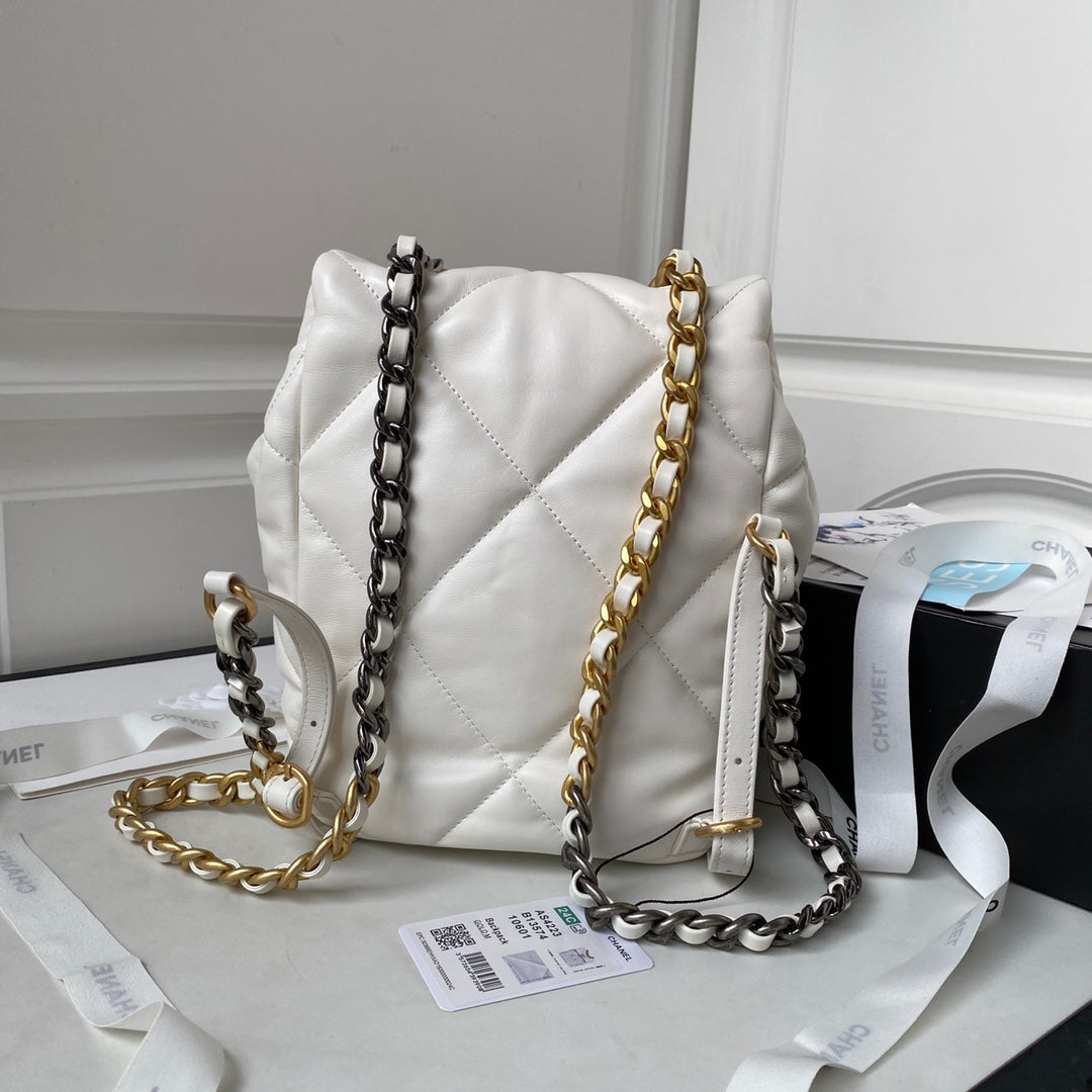 Quilted Lambskin 19 Backpack