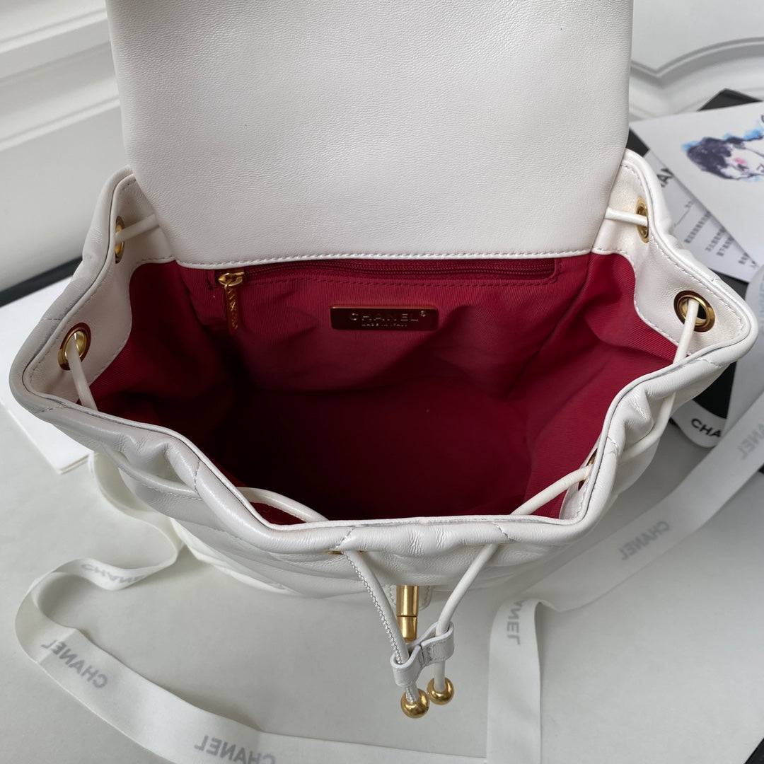 Quilted Lambskin 19 Backpack