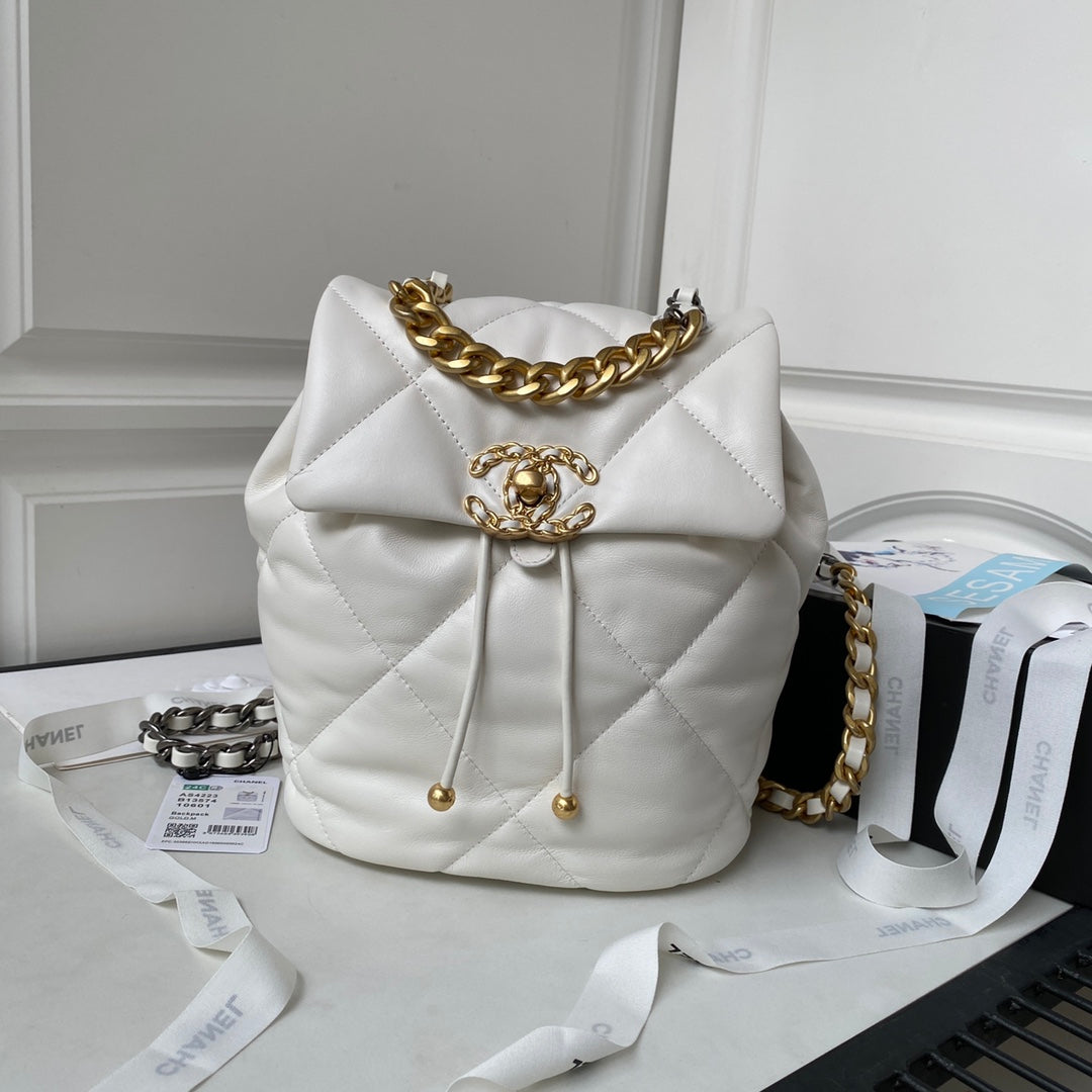 Quilted Lambskin 19 Backpack