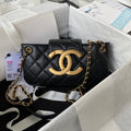Mini Quilted Lambskin Shoulder Bag