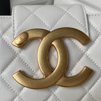 Mini Quilted Lambskin Shoulder Bag