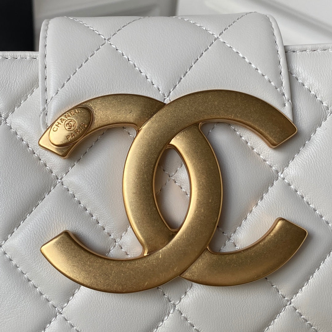 Mini Quilted Lambskin Shoulder Bag