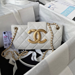 Mini Quilted Lambskin Shoulder Bag