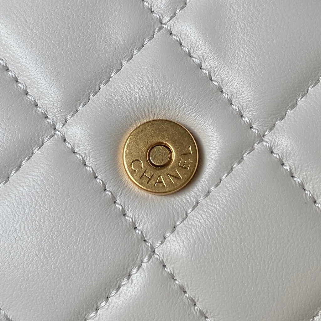 Mini Quilted Lambskin Shoulder Bag