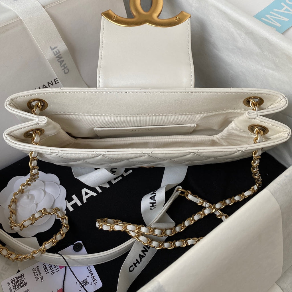 Mini Quilted Lambskin Shoulder Bag