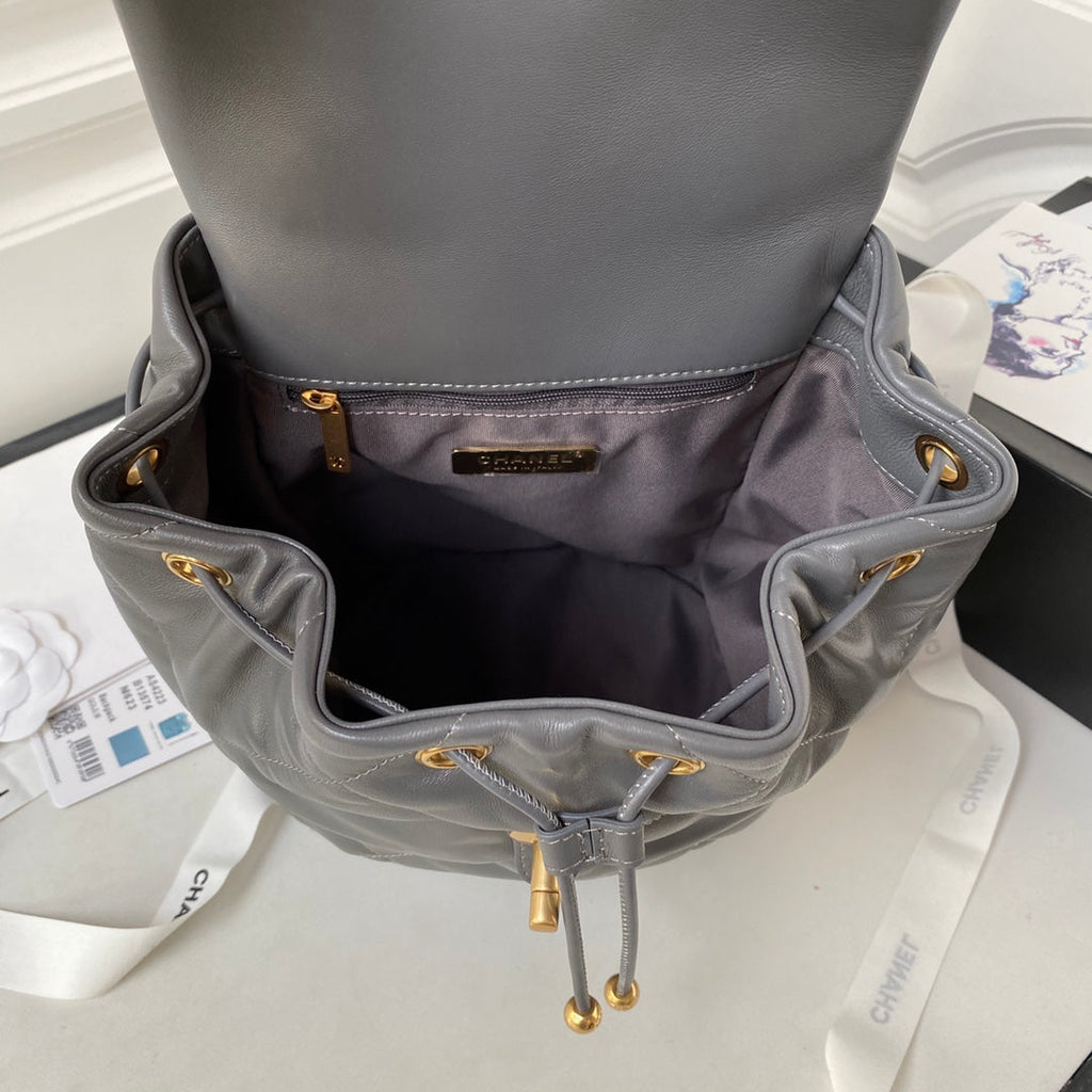 Quilted Lambskin 19 Backpack