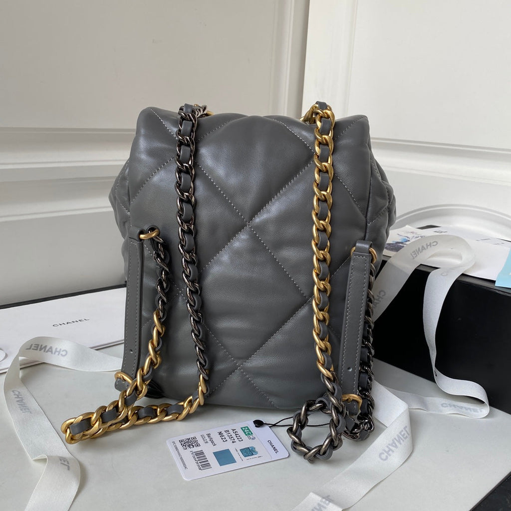 Quilted Lambskin 19 Backpack