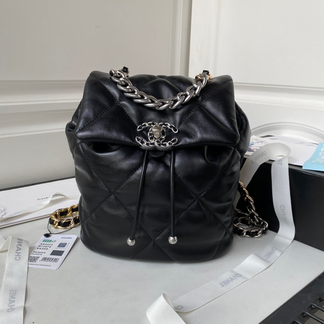 Quilted Lambskin 19 Backpack
