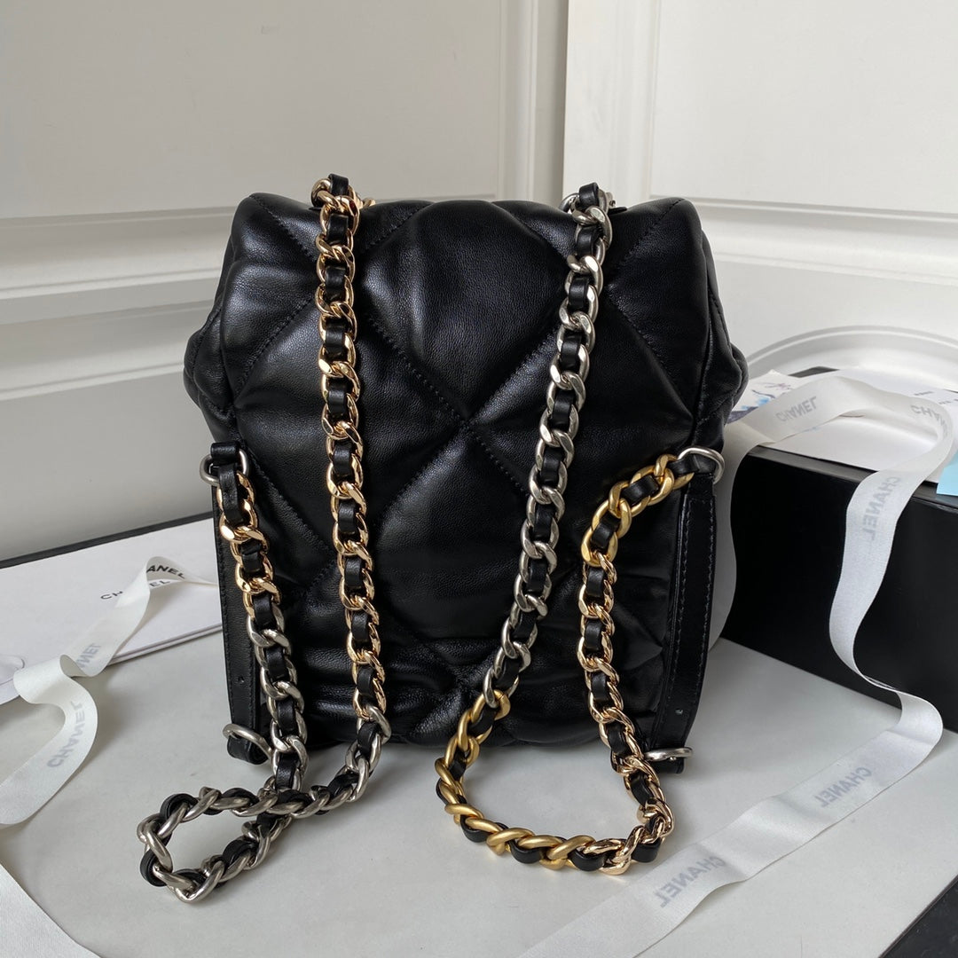 Quilted Lambskin 19 Backpack