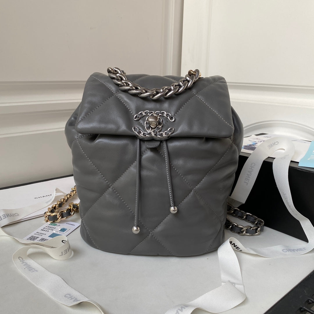 Quilted Lambskin 19 Backpack