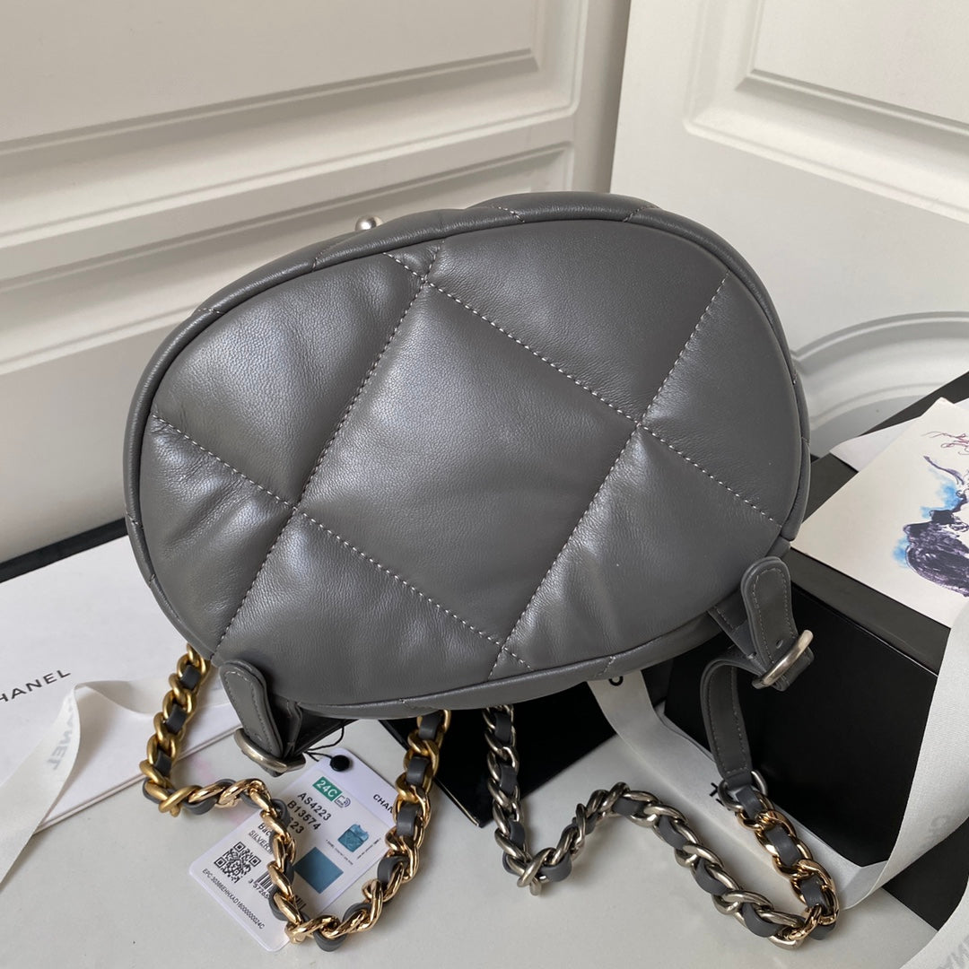 Quilted Lambskin 19 Backpack