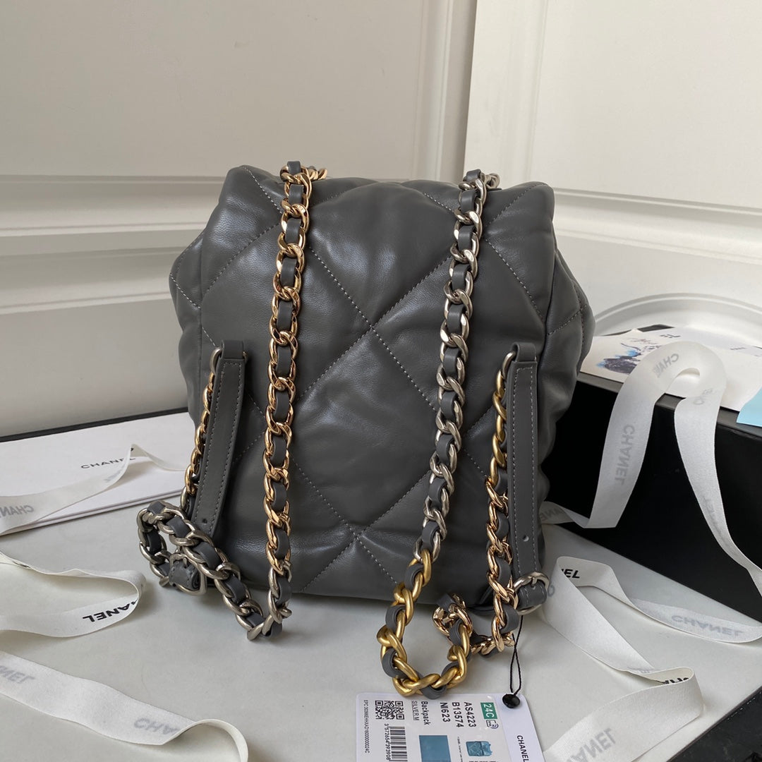 Quilted Lambskin 19 Backpack