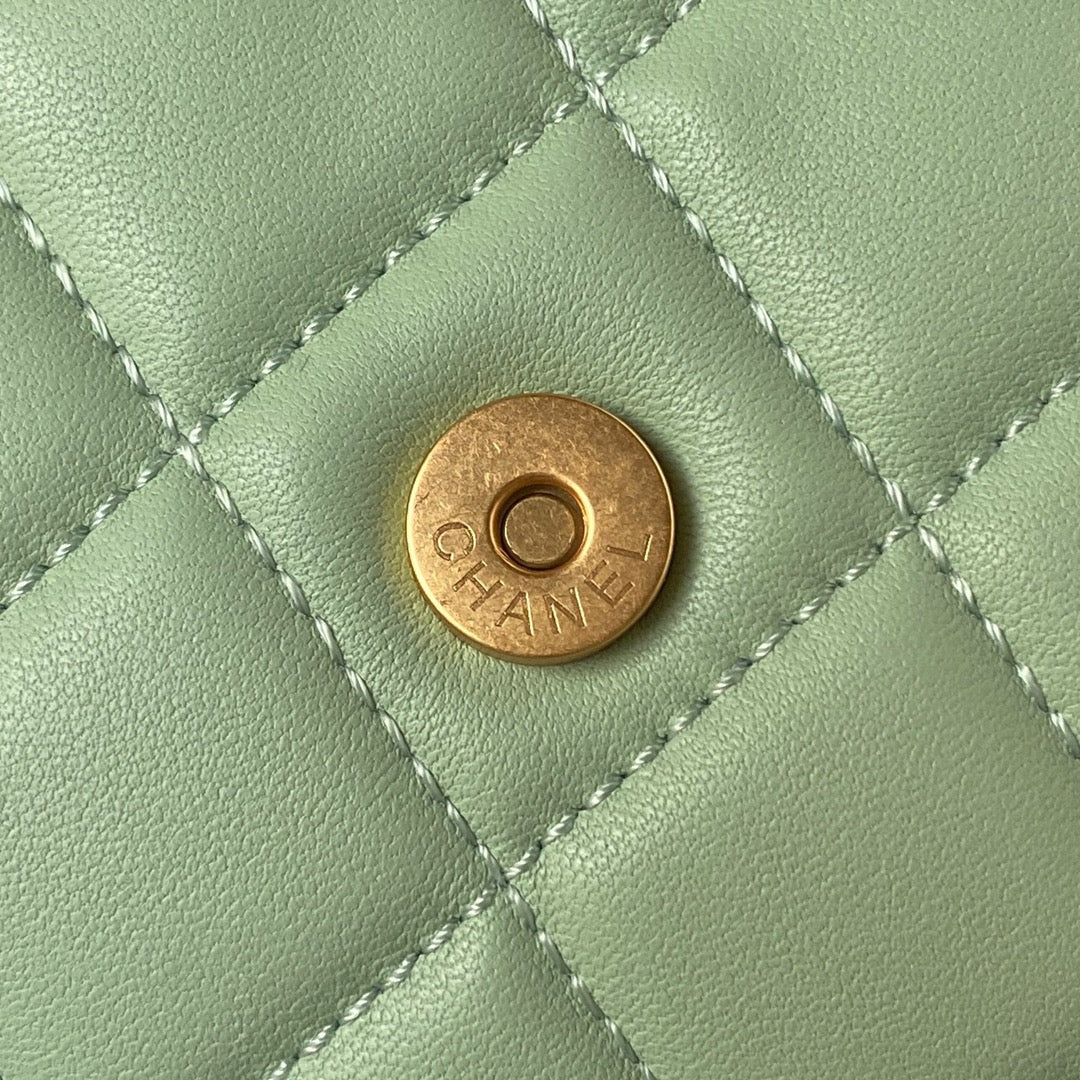 Mini Quilted Lambskin Shoulder Bag