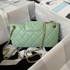 Mini Quilted Lambskin Shoulder Bag