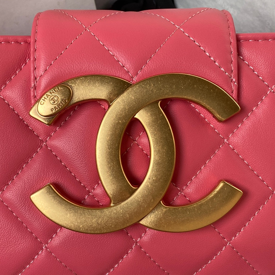 Mini Quilted Lambskin Shoulder Bag
