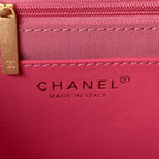 Lambskin Quilted Shoulder Bag