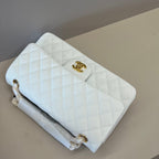 Caviar Leather Classic Double Flap Bag