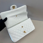 Caviar Leather Classic Double Flap Bag