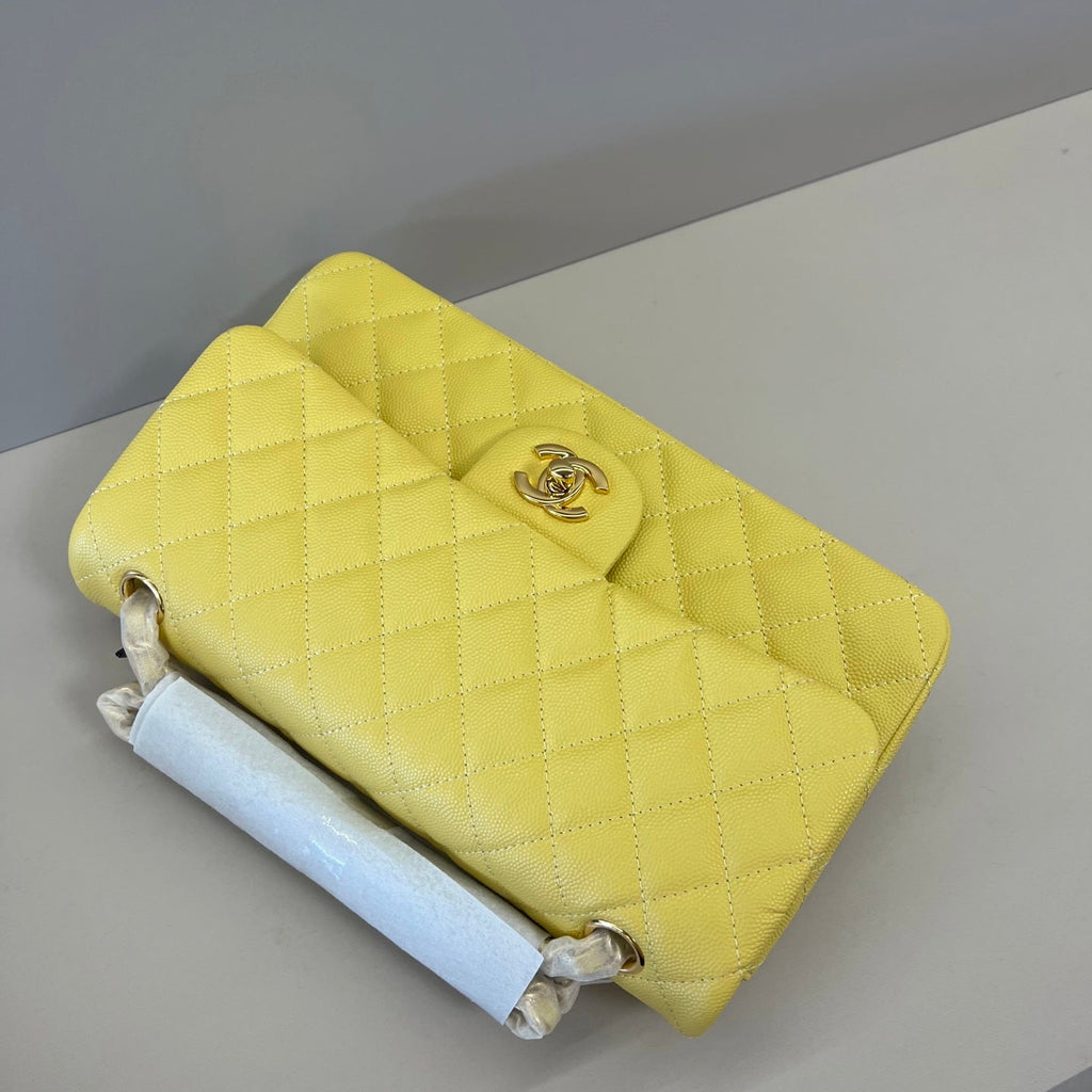 Caviar Leather Classic Double Flap Bag