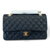 Caviar Leather Classic Double Flap Bag