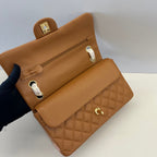 Caviar Leather Classic Double Flap Bag