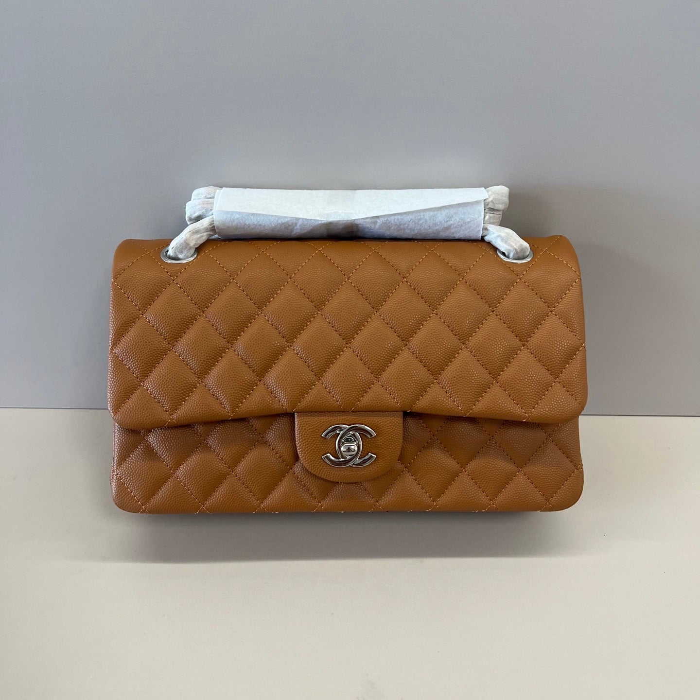 Caviar Leather Classic Double Flap Bag