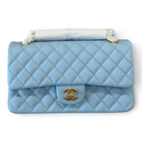 Caviar Leather Classic Double Flap Bag
