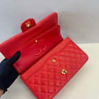 Caviar Leather Classic Double Flap Bag