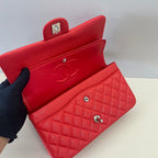 Caviar Leather Classic Double Flap Bag