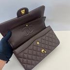 Caviar Leather Classic Double Flap Bag