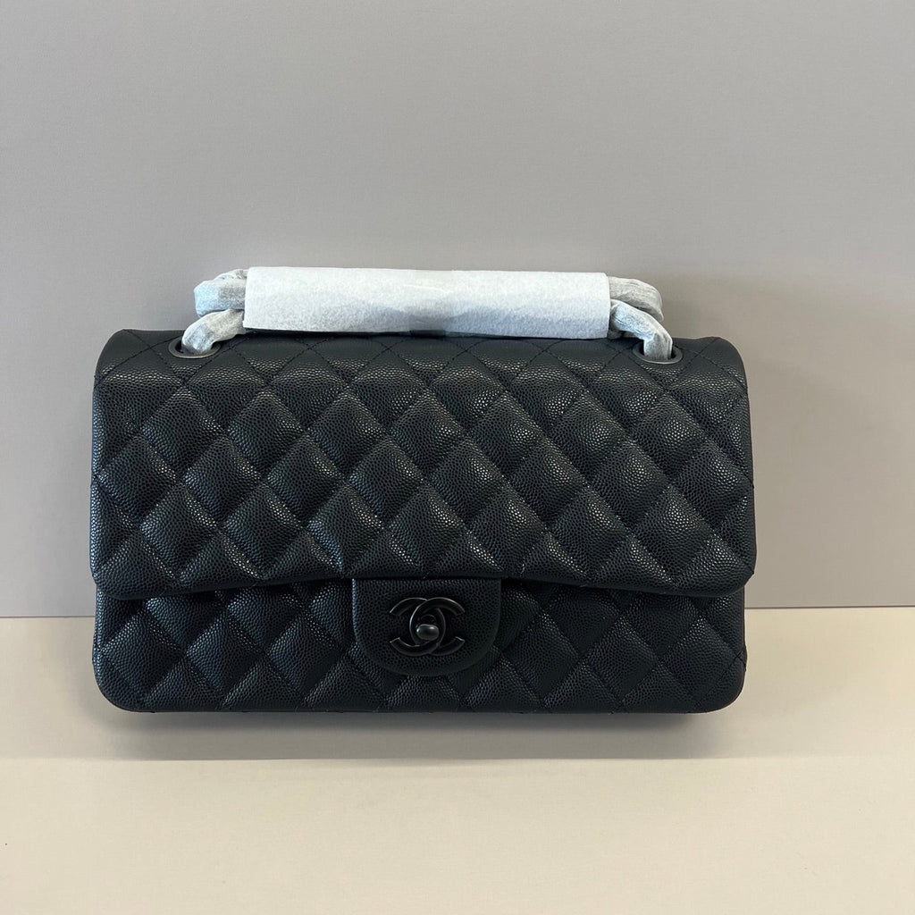 Caviar Leather Classic Double Flap Bag