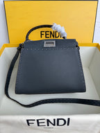Peekaboo Mini Bag – Classic Calfskin with Top Handle