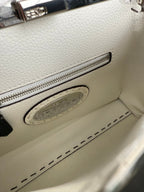 Peekaboo Mini Bag – Classic Calfskin with Top Handle