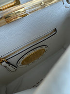 Peekaboo Mini Bag – Classic Calfskin with Top Handle