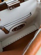 Peekaboo Mini Bag – Classic Calfskin with Top Handle
