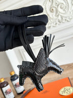 Crocodile Rodeo Horse Bag Charm