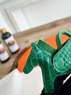 Crocodile Rodeo Horse Bag Charm