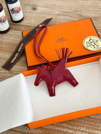 Crocodile Rodeo Horse Bag Charm