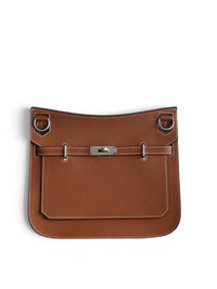 Brown Jypsiere 28cm – Togo Leather, Silver Hardware