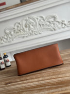 Brown Jypsiere 28cm – Togo Leather, Silver Hardware