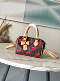 Speedy Bandoulière 20 Monogram Canvas with Cherry Print
