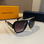 Sport Luxe Black Shield Sunglasses