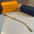 Tortoise Frame Gold Accent Sunglasses