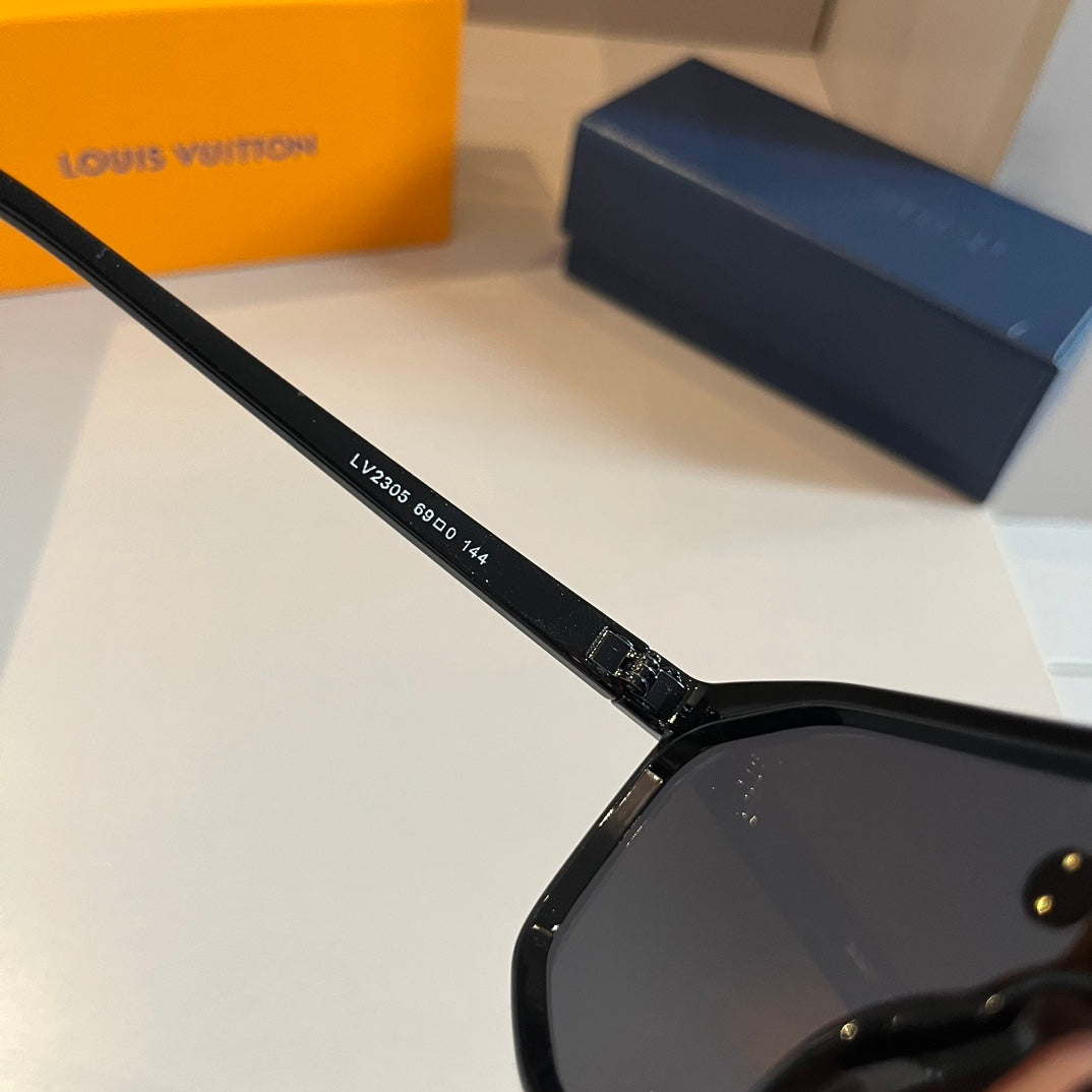 Ultra-Light Monogram Shield Sunglasses