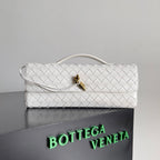 Andiamo Woven Leather Clutch Bag