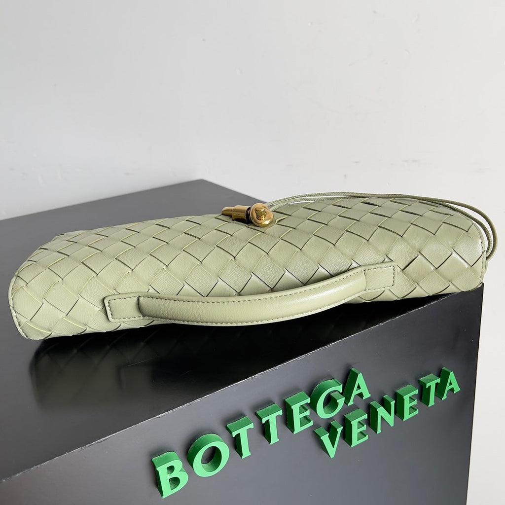 Andiamo Woven Leather Clutch Bag
