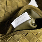 Woven Leather Medium Hobo Shoulder Bag
