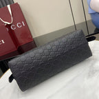 GG Emblem Leather Shoulder Bag